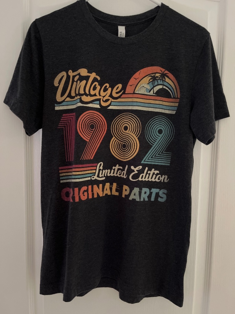 Vintage 1982 Birthday Graphic T-shirt M
